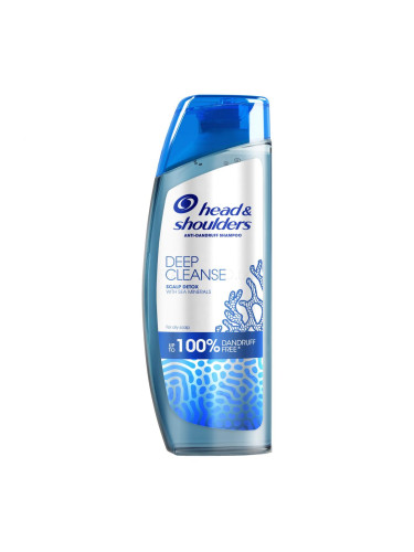 Head & Shoulders Deep Cleanse Scalp Detox Anti-Dandruff Shampoo Шампоан 300 ml