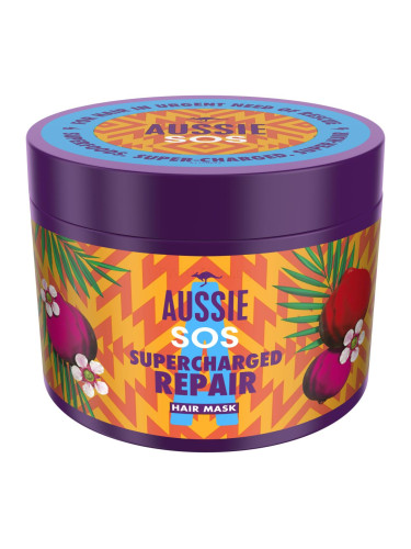 Aussie SOS Supercharged Repair Hair Mask Маска за коса за жени 450 ml
