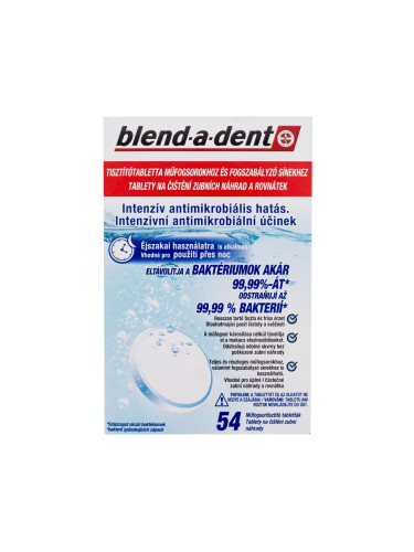 Blend-a-dent Long-Lasting Freshness Cleansing Tablets Почистващи таблетки и разтвори 54 бр