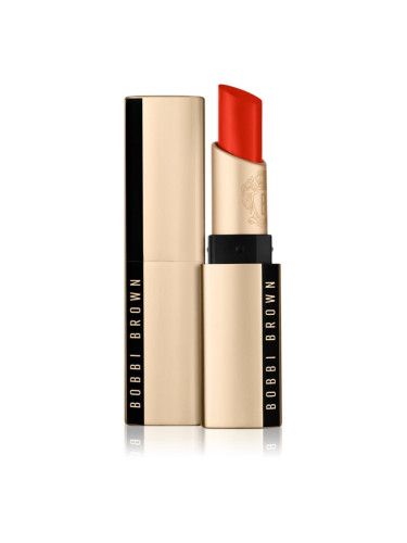 Bobbi Brown Luxe Matte Lipstick луксозно червило с матиращ ефект цвят Uptown Red 3,5 гр.