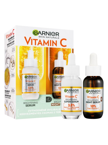 Garnier Skin Naturals Vitamin C комплект за грижа за лице 2 x 30 ml