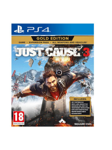 Игра за конзола Just Cause 3 Gold Edition, за PS4