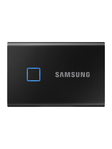 Памет SSD 1TB, Samsung T7 TOUCH, външна, USB 3.2 Type-C, скорост на четене 1050 MB/s, скорост на запис 1000 MB/s