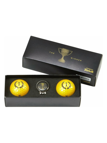 Volvik Champion Box Solice 2 Pack Golf Balls Нова топка за голф