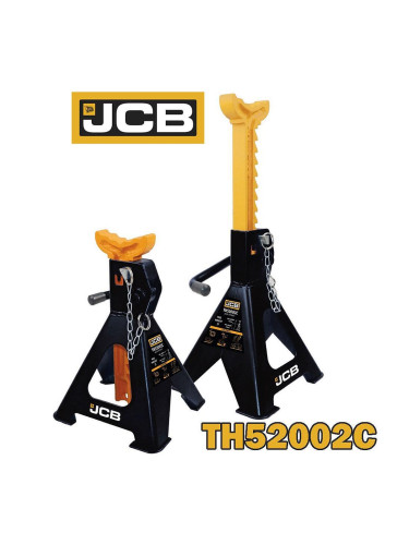 Подпорни стойки за автомобил 2 т, 282-430 мм, JCB TH52002C, с гребен и защита, 2 бр.