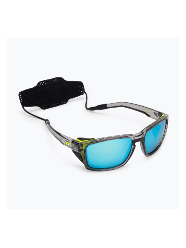 Julbo Shield Polar 4 Hd черни/жълти флуоресцентни/капсулирани очила за колоездене Ocean Master