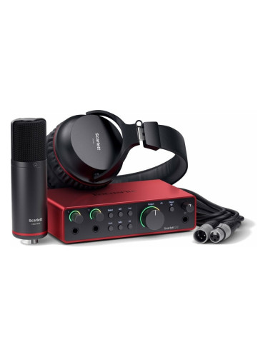 Focusrite Scarlett 2i2 Studio 4th Gen USB аудио интерфейс