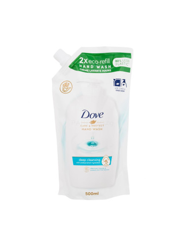 Dove Care & Protect Deep Cleansing Hand Wash Течен сапун за жени 500 ml