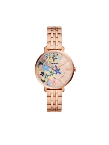 Fossil Часовник Jacqueline ES5185 Златист