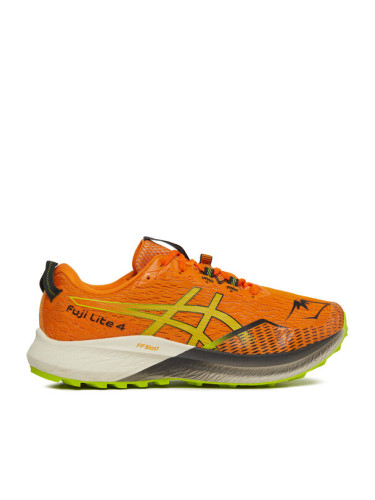 Asics Маратонки за бягане Fuji Lite 4 1011B698 Оранжев