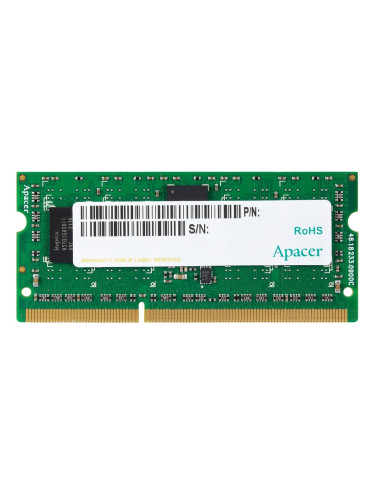 Памет 4GB DDR3L 1600MHz, SODIMM, Apacer, 1.35V