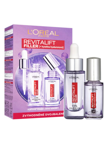 L’Oréal Paris Revitalift Filler комплект за грижа за лице (за зоната на лицето и очите)