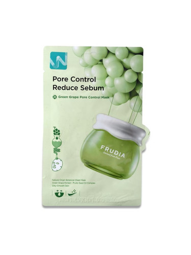 FRUDIA Green Grape Pore Control  Mask Маска за лице унисекс 20ml