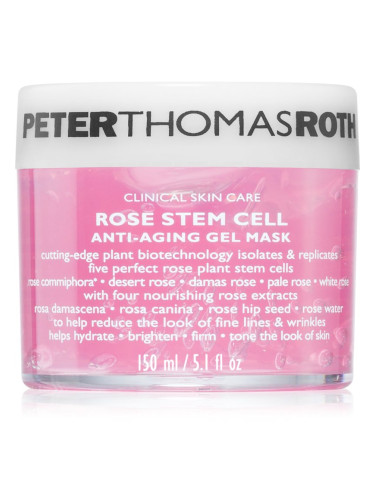 Peter Thomas Roth Rose Stem Cell Anti-Aging Gel Mask хидратираща маска с гел текстура 150 мл.