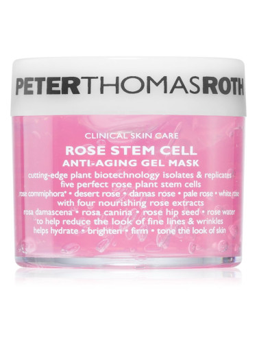 Peter Thomas Roth Rose Stem Cell Anti-Aging Gel Mask хидратираща маска с гел текстура 50 мл.