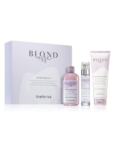 Inebrya BLONDesse Blonde Miracle Kit подаръчен комплект (за руса коса)