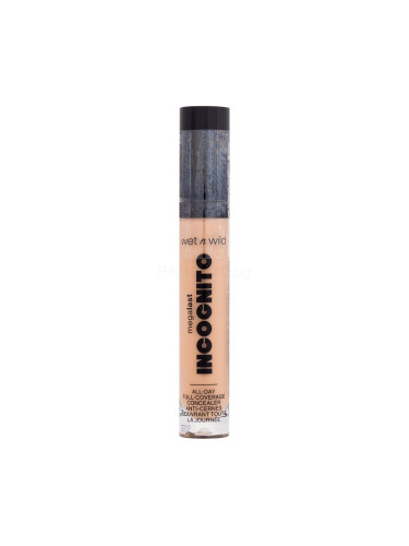 Wet n Wild MegaLast Incognito All-Day Full Coverage Concealer Коректор за жени 5,5 ml Нюанс Medium Honey