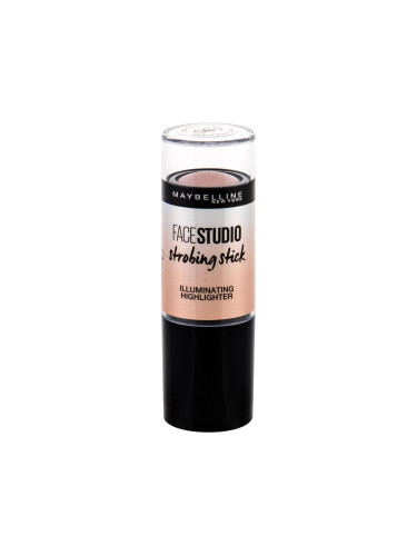 Maybelline FaceStudio Strobing Stick Хайлайтър за жени 9 гр Нюанс 100 Light-Iridescent