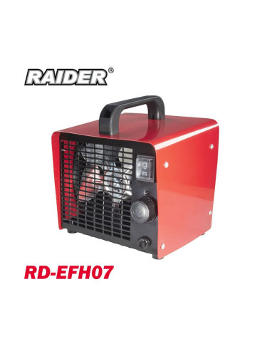 Калорифер електрически, керамичен, 3kW, 150 м³/ч, RAIDER RD-EFH07