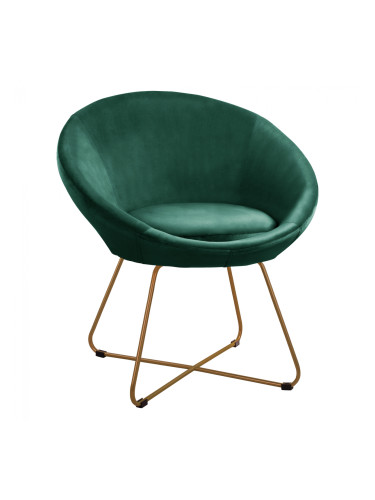 Кресло в зелен цвят