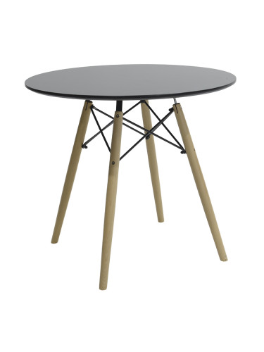 Трапезна маса черен цвят