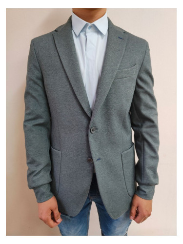  Стилно мъжко сако Dannic в сив цвят Van Gils