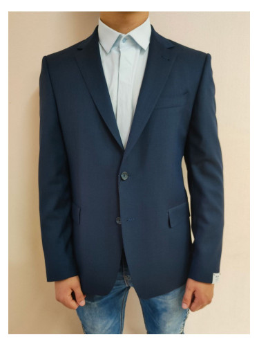 Мъжко елегантно сако в тъмносин цвят Van Gils
