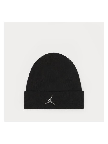 Jordan Шапка Beanie Cuffed дамски Аксесоари Зимни шапки 9A0063-023 Черен