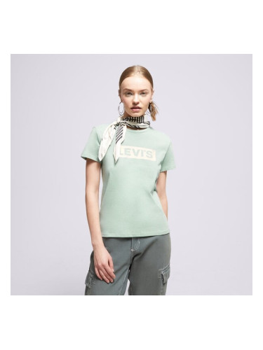 Levi's Тениска The Perfect Tee Greens дамски Дрехи Тениски 17369-2245 Зелен