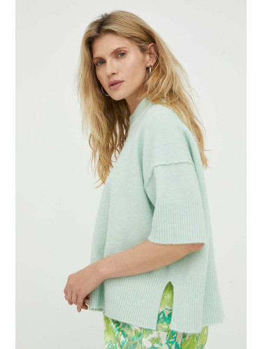 Вълнен пуловер Day Birger et Mikkelsen дамски в зелено от топла материя