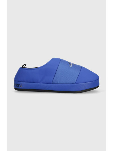 Пантофи Calvin Klein Jeans HOME SLIPPER MONO в синьо YM0YM00840