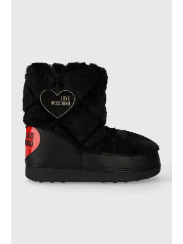 Апрески Love Moschino SKIBOOT20 в черно JA24242G0HJW0000