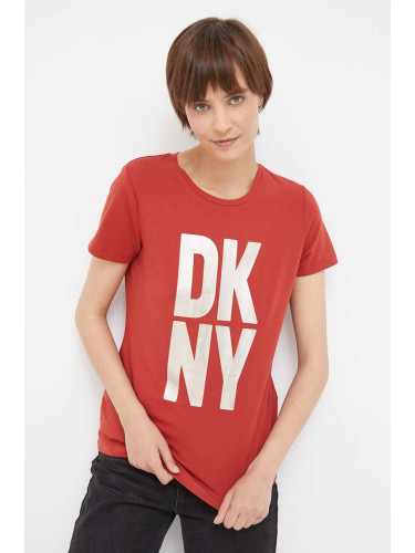 Тениска Dkny в червено