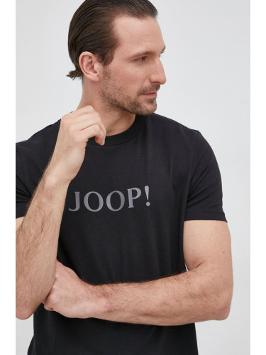 Тениска Joop! мъжка в черно с принт 30029917