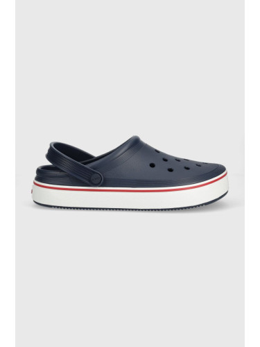 Чехли Crocs Crocband Clean Clog в тъмносиньо 208371