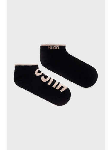 Чорапи HUGO (2 броя) в черно 50468102