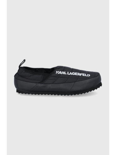 Пантофи Karl Lagerfeld Kookoon в черно