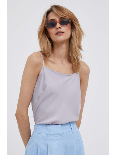 Блуза Calvin Klein в лилаво