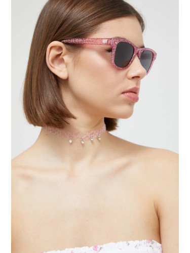 Слънчеви очила Chiara Ferragni в розово