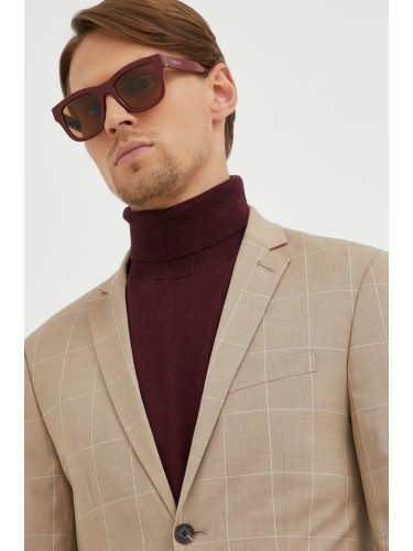 Слънчеви очила Gucci в бордо