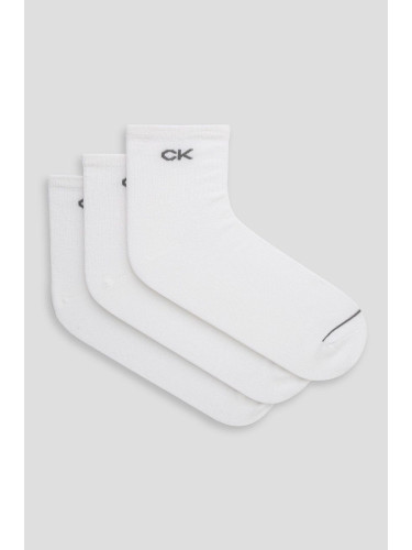 Чорапи Calvin Klein мъжки в бяло 701218719