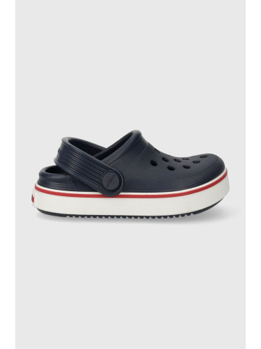 Детски чехли Crocs CROCBAND CLEAN CLOG в тъмносиньо