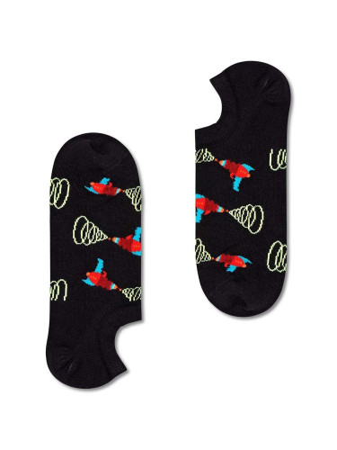 Чорапи Happy Socks Lazer Quest No Show Sock в черно