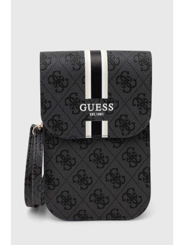 Калъф за телефон Guess в сиво