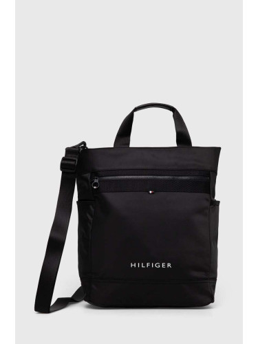 Чанта Tommy Hilfiger в черно
