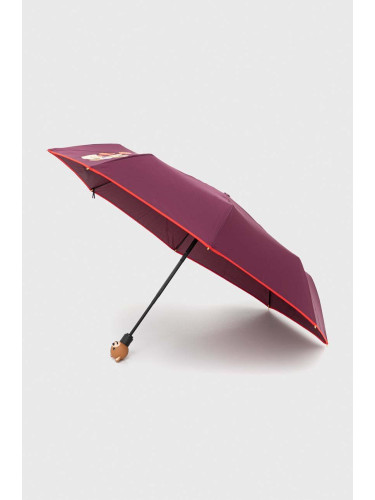 Чадър Moschino в бордо 8431