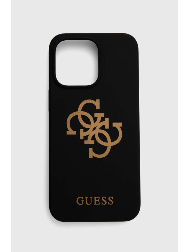 Кейс за телефон Guess iPhone 13 Pro / 13 6,1" в черно