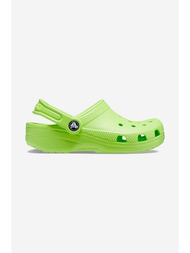 Детски чехли Crocs в зелено