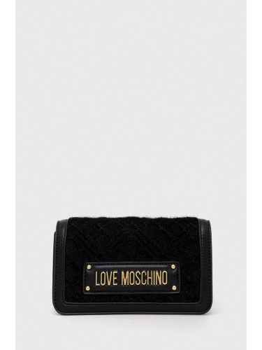 Портмоне Love Moschino дамски в черно