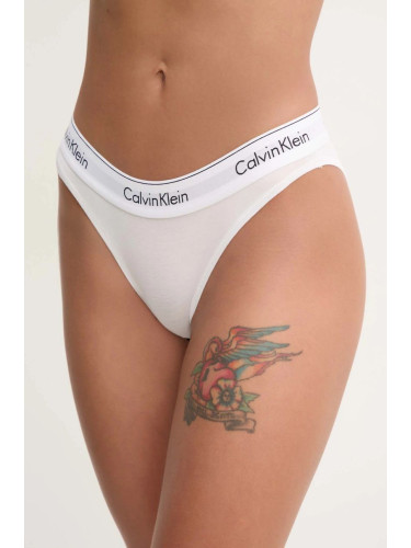 Бикини Calvin Klein Underwear в бяло 0000F3787E